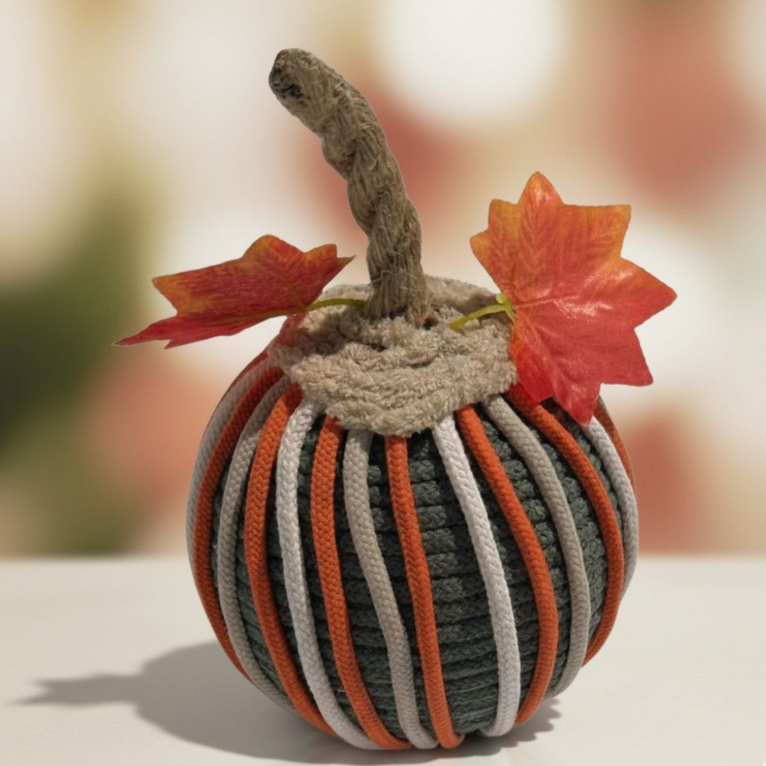 Set de 3 Calabazas de Cuerda de Algodón