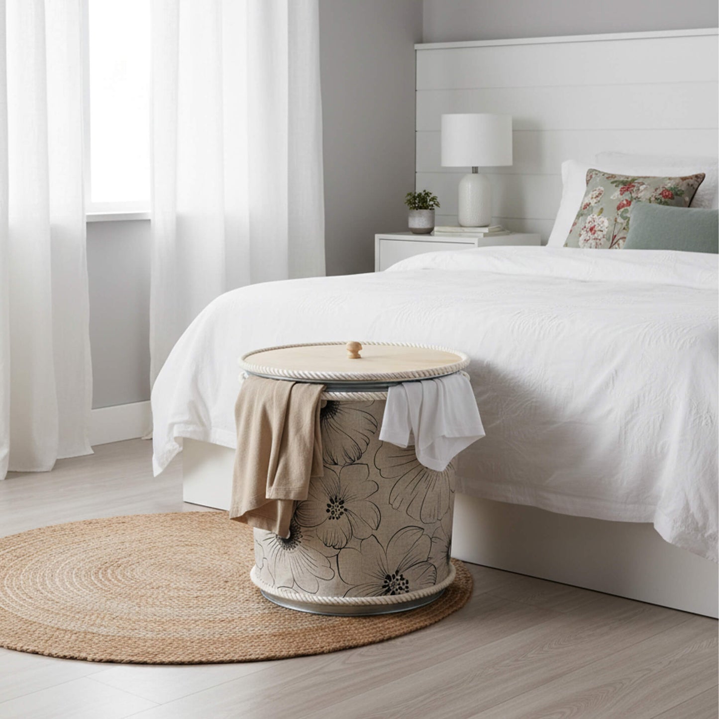 Cesto para ropa sucia Bote Blume 46 cm x 130 cm x 40 cm Natural