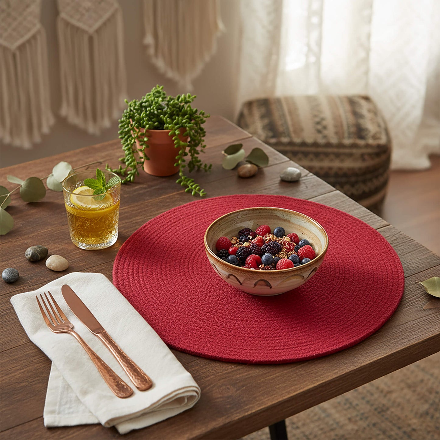 Mantel individual Ruanda - Set de 2 piezas