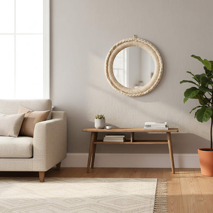 Espejo redondo decorativo Aura 42 cm de diámetro