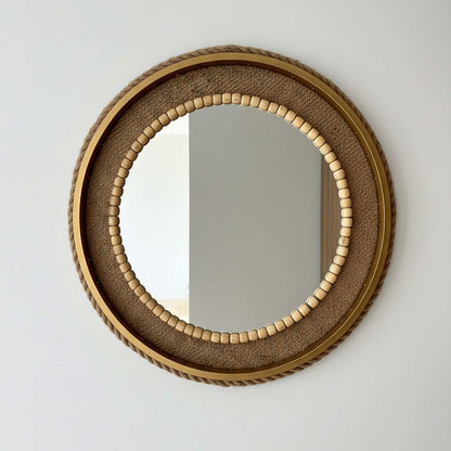 Espejo redondo decorativo Tribu