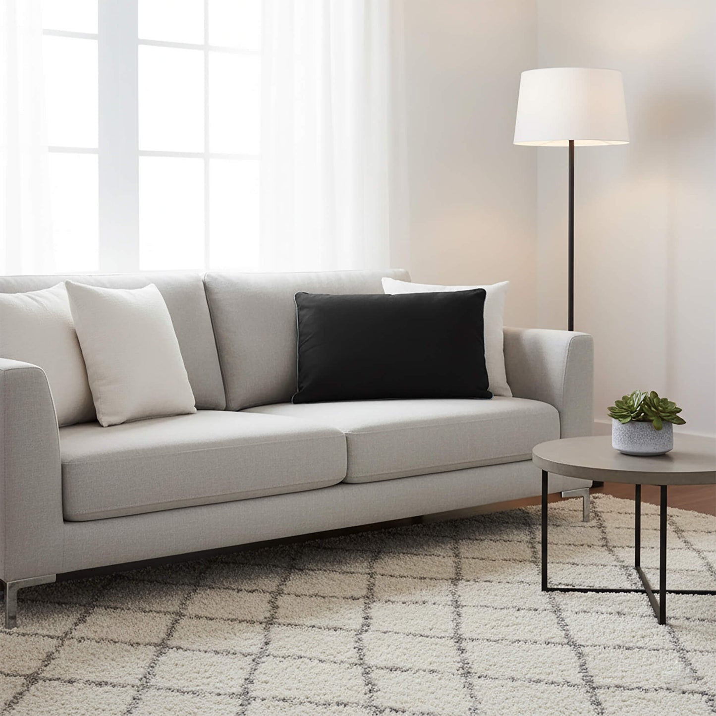 Set de Cojines INHOME Lino | Decorativos y Desmontables